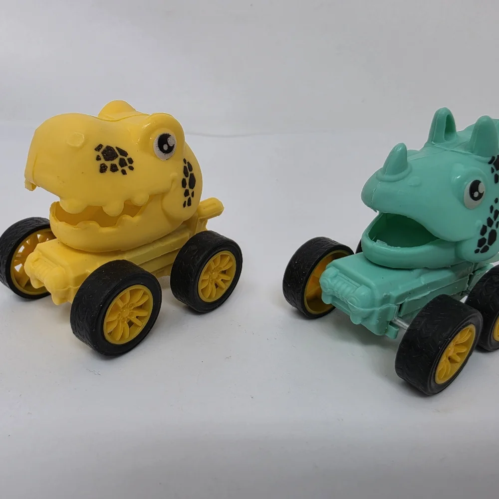 Plastic Toy Pullback Cars Lot